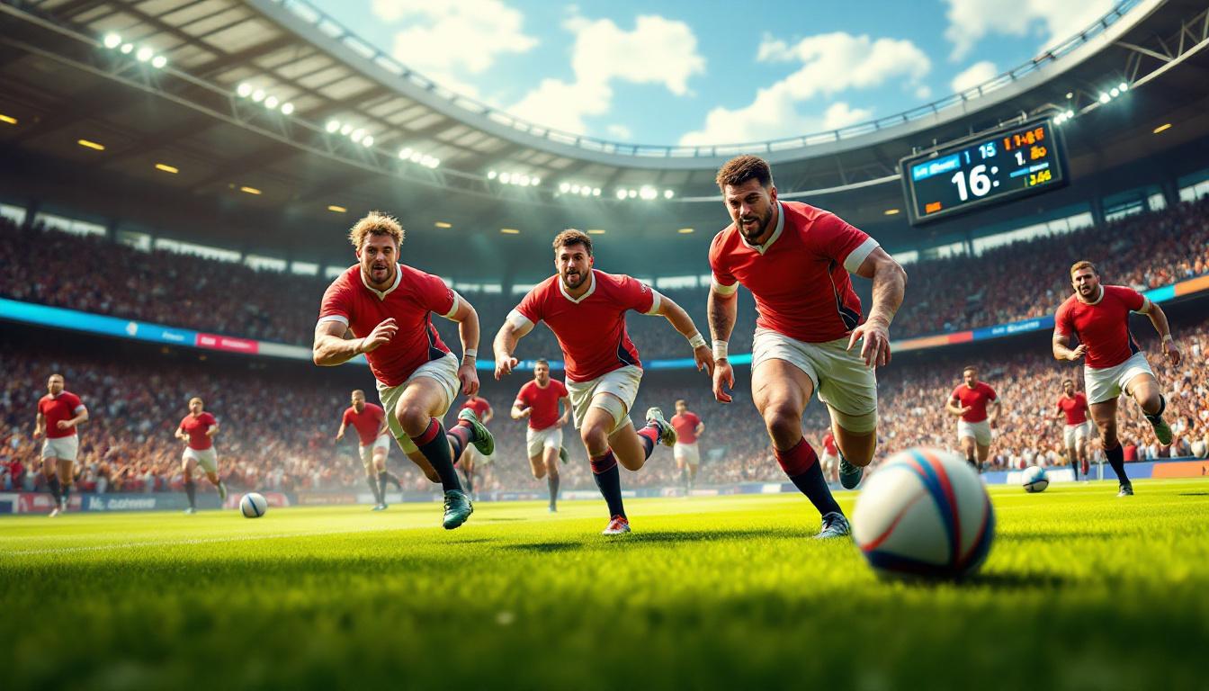 découvrez la durée d'un match de rugby et les différentes phases qui composent ce sport passionnant. dans cet article, nous vous expliquons les règles de temps, les pauses et les prolongations, pour mieux comprendre l'intensité et le rythme des rencontres. parfait pour les amateurs de rugby et ceux qui souhaitent approfondir leurs connaissances.